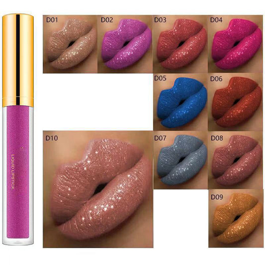 💥ist im Sonderangebot! Metallic Liquid Diamond Glitter Lipstick💄