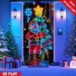 🏆Blitzangebot⚡Über 50.000 verkauft! Fast ausverkauft💥Fluoreszierende Weihnachts-Türdekoration, Partybanner