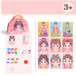 🎁🎄Weihnachtsangebot: 70% Rabatt!💝Fantasy 3-in-1 Prinzessinnen-Anzieh- und Schminkspielset💅
