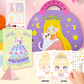🎁🎄Weihnachtsangebot: 70% Rabatt!💝Fantasy 3-in-1 Prinzessinnen-Anzieh- und Schminkspielset💅