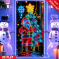 🏆Blitzangebot⚡Über 50.000 verkauft! Fast ausverkauft💥Fluoreszierende Weihnachts-Türdekoration, Partybanner