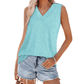 🎁Sommeraktion 50 % RABATT✨Ärmelloses, figurformendes Tanktop mit V-Ausschnitt und lockerer Passform für Damen