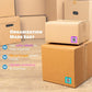 Originale farbcodierte, scannbare QR-Etiketten (48er-Packung)