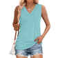 🎁Sommeraktion 50 % RABATT✨Ärmelloses, figurformendes Tanktop mit V-Ausschnitt und lockerer Passform für Damen