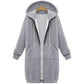 🥳LETZTER TAG IM ANGEBOT: 50% RABATT🍂 Lässige Damen-Fleece-Hoodies mit Reißverschluss🔥