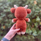 Weihnachtsangebot: 65% Rabatt!!🎄🔥Häkelmuster für Hochlandkuh-Amigurumi🐮DIY-Kit und fertiges Plüschtier