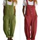👖JETZT 50% RABATT!🌿Lässige Damen-Latzhose mit Knopfleiste – Verstellbare Träger, atmungsaktives Material & bequeme Passform✨