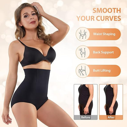 【🔥Letzter Tag: 1 kaufen, 1 gratis! 🔥】Shapewear-Slips mit hohem Bund und Bauchkontrolle