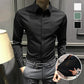 🎉2025 Neuheiten-Schnäppchenangebot✨Knitterfreies Button-Down-Hemd für Herren
