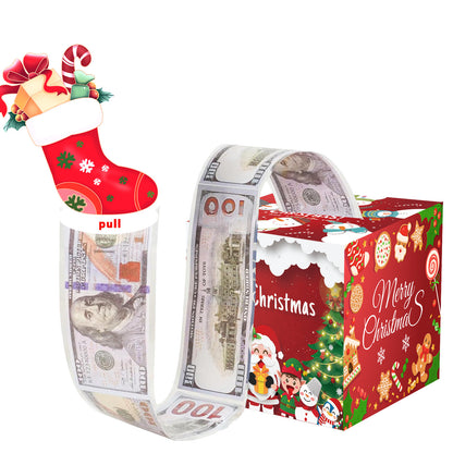 🎄Weihnachtsangebot 50 % RABATT🎁Überraschungsgeld-Pop-Up-Explosions-Geschenkbox
