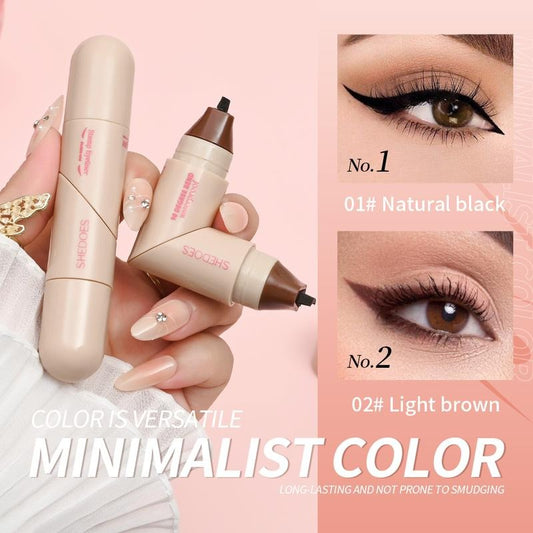 😍Letzter Tag – 1 kaufen, 1 gratis dazu💖 Rotierender Eyeliner-Stempelstift