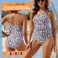 💖Letzter Tag Sonderpreis!!💖Damen Einteiliger Badeanzug mit Cut-Out und einem Schulterträger👙