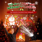 Rotierender LED-Weihnachtsmuster-Projektor