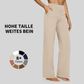 🎁Letzter Tag 50% Rabatt🔥Locker sitzende High-Waist Business-Casual-Hose und Yogahose