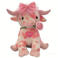 💖Valentinstags-Sonderangebot: 60% Rabatt!🐮Niedliches rosa Hochlandkuh-Plüschtier