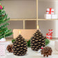 ⛄Weihnachts-Sonderangebot🔥Flammenlose Tannenzapfenkerzen, batteriebetrieben