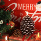 ⛄Weihnachts-Sonderangebot🔥Flammenlose Tannenzapfenkerzen, batteriebetrieben