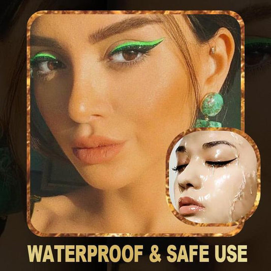 ✨✨Einteiliger und wiederverwendbarer Aufkleber für Eyeliner und Wimpern