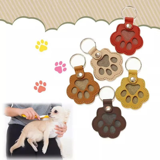 💖Leder-Schlüsselanhänger zur Erinnerung an Haustiere🐾Halten Sie die Erinnerung immer nah