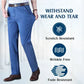 🔥Herren Jeans mit hoher Taille und geradem Schnitt