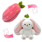 🍓Heißer Verkauf 50 % RABATT🎀Erdbeerhase verwandelt sich in kleines Kaninchen🐰
