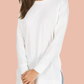 🍂Heißer Sale 69% RABATT🔥Langärmlige, locker sitzende Damen-Tops mit Seitenschlitz