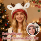 🎁🎄Neujahrsangebot: 50% Rabatt! 🦌Original Festliche Weihnachtsgeweihmütze