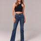 Maximal 50% Rabatt!💥Ultrahoch taillierte Stretch-Schlaghosen👖