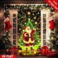 🏆Blitzangebot⚡Über 50.000 verkauft! Fast ausverkauft💥Fluoreszierende Weihnachts-Türdekoration, Partybanner
