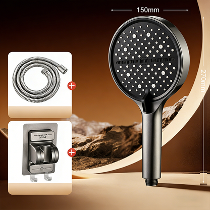 🚿Jetzt 50% Rabatt!✨Hochdruck-Regenduschkopf – 360° verstellbarer Winkel, leicht zu reinigende Düsen und universelle Passform für ein erfrischendes Duscherlebnis💦📦
