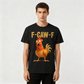 🔥LETZTER TAG VERKAUF 50 % RABATT!!🐓F-Caw-F😍Humorvolles T-Shirt mit Hühnermuster🖤