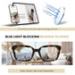 🎁Letzter Tag✨👓Schildpatt-Lesebrille – Große quadratische Lesebrille mit Blaulichtfilter