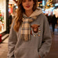 🎄🎅 Weihnachtsangebot: Zum halben Preis!! Plus ✈️ kostenloser Versand beim Kauf von zwei Stück 🎁 Niedlicher Highland-Cow-Hoodie mit kuscheligem Fleecefutter 🦬