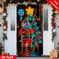🏆Blitzangebot⚡Über 50.000 verkauft! Fast ausverkauft💥Fluoreszierende Weihnachts-Türdekoration, Partybanner