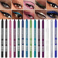 📢📢50% RABATT!!⏰24 Stunden lang anhaltender, wasserfester Farb-Eyeliner – 14 Farben, Perlmutt- und Matt-Finish, einfach anzuwenden🎨