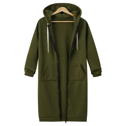 🥳LETZTER TAG IM ANGEBOT: 50% RABATT🍂 Lässige Damen-Fleece-Hoodies mit Reißverschluss🔥