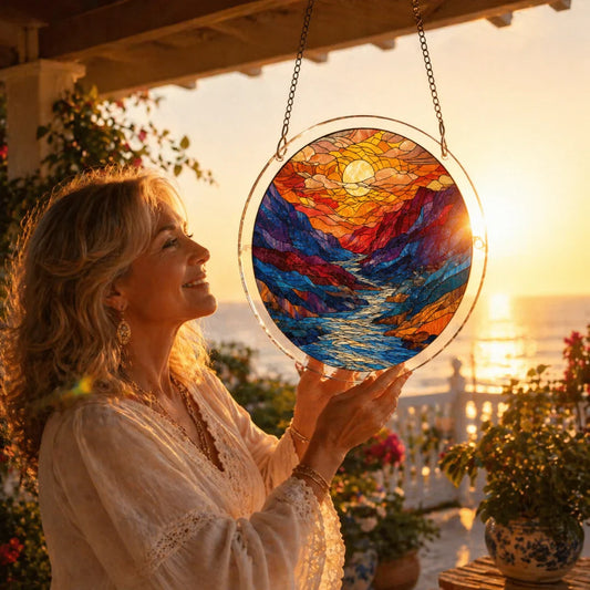 🔥Letzter Tag: 70% Rabatt ☀️🛍️ Acryl-Puzzle „Sonnenfänger“, 83 Teile