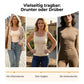 👚50% RABATT!🔥Damen Thermo-Tanktop mit U-Ausschnitt – Integrierter BH, Nahtlos & Perfekt zum Unterziehen🏃‍♀️