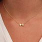 🔥Kaufe 1, erhalte 1 gratis!!🔥Kleine Initialen-Halsketten mit goldenem Herzbuchstaben AZ💖Heute versandkostenfrei🚀