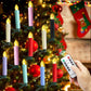💥WEIHNACHTSANGEBOT💥10er/12er-Pack flammenlose LED-Stabkerzen mit Fernbedienung und abnehmbaren Clips🕯️✨