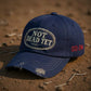 Noch nicht tot – Vintage-Baseballkappe im Used-Look 💎