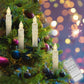 💥WEIHNACHTSANGEBOT💥10er/12er-Pack flammenlose LED-Stabkerzen mit Fernbedienung und abnehmbaren Clips🕯️✨