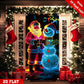 🏆Blitzangebot⚡Über 50.000 verkauft! Fast ausverkauft💥Fluoreszierende Weihnachts-Türdekoration, Partybanner