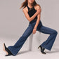 Maximal 50% Rabatt!💥Ultrahoch taillierte Stretch-Schlaghosen👖