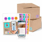 Originale farbcodierte, scannbare QR-Etiketten (48er-Packung)