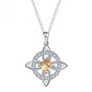 🔥Solange der Vorrat reicht 60% Rabatt!🎉Unisex Witch Knot Pendant Necklace📿