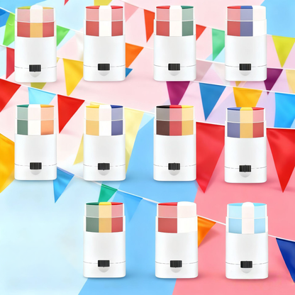 📈10000+ verkauft!✨Bunte Gesichtsfarbstift🚩Nationalflaggen Muster