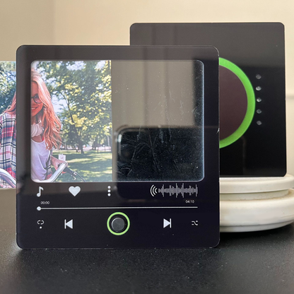 Musik-Kühlschrankmagnet, personalisierter Foto-Kühlschrankmagnet kann Lieder abspielen