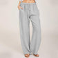 🔥👗LETZTER TAG – 50% OFF Bequeme Leinen-Baumwoll-Hosen für Damen, luftig & elegant ☀️🌿 Perfekt für Sommer, Homeoffice & Reisen – atmungsaktiv, weite Bein-Passform