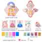 🎁🎄Weihnachtsangebot: 70% Rabatt!💝Fantasy 3-in-1 Prinzessinnen-Anzieh- und Schminkspielset💅